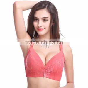 Women Large Cup Bras Full Coverage Mesh Brassiere Push Up Cup C Cup D 95 100 Big Bras thumbnail-4