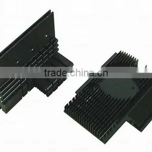 Black Anodized Aluminum Extrusion Heatsink thumbnail-1