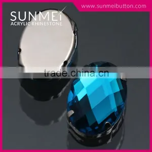 High Quality Oval Crystal Stones for Clothing Decoration thumbnail-6
