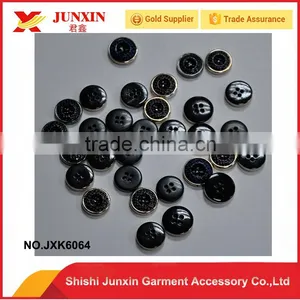 Round 4-Holes Plating Eco-Friendly Shirt ABS Button thumbnail-1