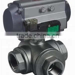 Stainless Steel Pneumatic Ball Valve, Pneumatic Ball Valve China Supplier thumbnail-2