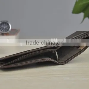 13003 Bill-fold Business Style Brown Cheap Mens Leather Wallet thumbnail-5