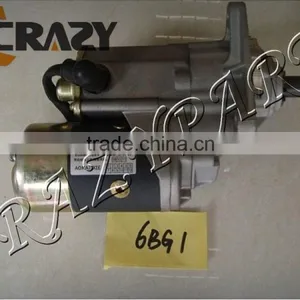 Diesel Engine 6BG1 Start Motor Excavator Spare Parts,6BG1 Engine Parts thumbnail-1