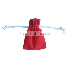 Promotion Newest Small Drawstring Velvet Bag Wholesale & Velvet Dust Bag thumbnail-1