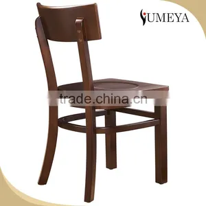 Modern Design Aluminum Tube Strong and Durable Dining Room Restaurant Chair thumbnail-2
