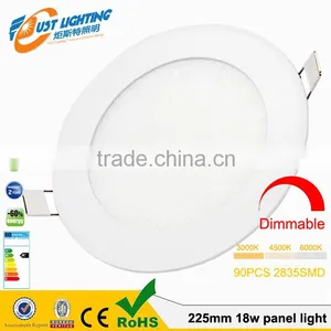 2016 12W15W18W20w24W AC100-240V Small Round Slim Alumimum Ceiling Light Covers Led Ceiling Panel thumbnail-3
