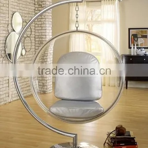 Acrylic Swing Bubble Chair With Stand thumbnail-6