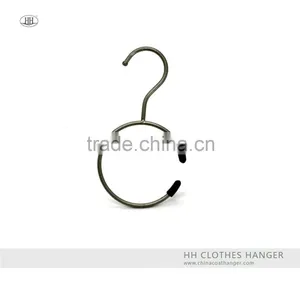 The Metal Circular Hanger Secures Around Your Closet Rod and Allows Scarves to be Stored by Threading Them Through the Ring thumbnail-1