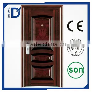 China Security Access Door Poly Foam Inner Filling Steel Door thumbnail-2