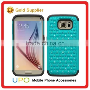 [UPO] Fancy Bling Diamond Plastic Silicon Cell Phone Case for Samsung Galaxy S7 Edge Plus thumbnail-2