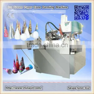 Ice Cream Paper Cone Machine, Automatic Paper Cone Manufacturing Machine thumbnail-1