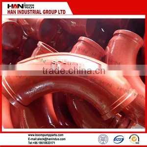 Twin Wall 5.5 Inch 90 Degree Concrete Pump Pipe Elbow Double Wall Elbow Concrete Pump Spare Parts thumbnail-5