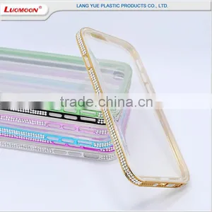New Detachable TPU + PC 2 in 1 Flexional Diamond 4.7inch Transparent Cell Phone Case for Iphone 6, Mobile Phone Case thumbnail-6