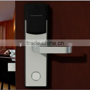Luxury Ultra Low Power Consumption and Waterproof RFID Hotel Lock Systems With Multi Language K-3000C3B thumbnail-1