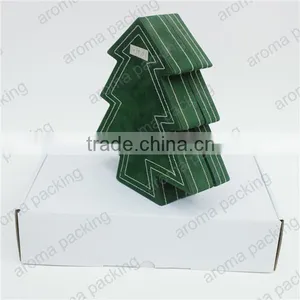 2016 Top Promotion Product Christams Tree Shape Pcking Box for Candy Chocolate thumbnail-2