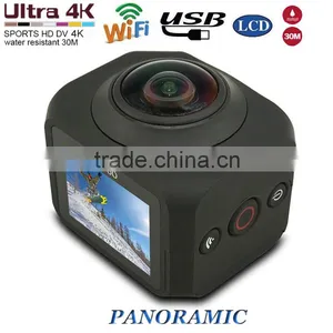 Panoramic Sport DV Action Camera Ultra HD 4K 1.5 Inch LCD IMX179 Support TF Card Storage Max 64GB thumbnail-5