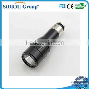 Car Socket Cigarette Lighter Rechargeable Led Car Lighter Torch Flashlight thumbnail-1