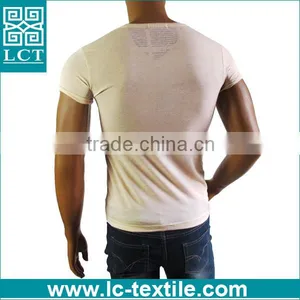 High Quality Lycra Cotton Fitted Superhero Fashion Distressed T-shirt thumbnail-2