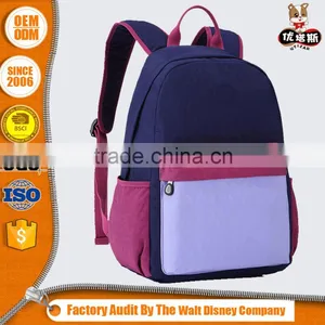2016 Oem Design Oem Material Backpack College Girl thumbnail-1