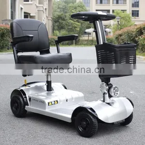 Cheaper Price 4 Wheels Travel Electric Mobility Scooter Foldable Easy Carrying Knee Walker thumbnail-5