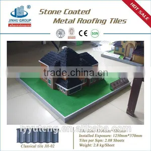 Decoration Material Roof Tiles- Classical Roofing Materials/ Stone Coated Metal Roof Tile thumbnail-5