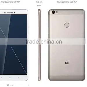 Xiaomi Max 128GB ROM 4GB RAM 6.44 Inch 2.5D Arc Glass Screen Android 6.0 Qualcomm Snapdragon 652 64bit 1.8GHz Octa Core thumbnail-1