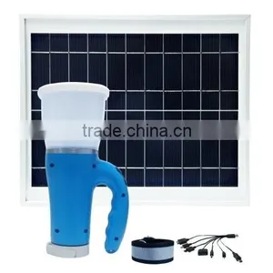2016 New Solar Portable Lantern for Indoor and Outdoor Rechargeable Lighting Led Emergency Lantern thumbnail-1