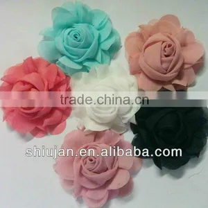 Chiffon/Satin/Organza/Silk Fabric Flower thumbnail-1