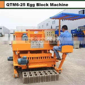 QTM6-25 Automatic Moving Hollow Block Machine in Philippines With Big Capacity thumbnail-1