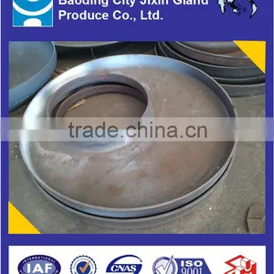 Flanged Manhole Punching Dish Head Big Steel Dish Cap thumbnail-1