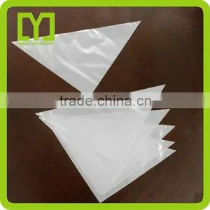 China Yiwu Custom Printed Plastic Triangle Bag ,Transparent and Cheaper Prices thumbnail-1