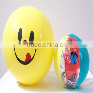 Inflatable Beach Ball Smile Face thumbnail-1