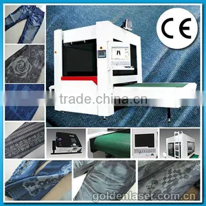 CNC Machine Marking Engraving Washing Laser Jeans/laser for Jeans thumbnail-1