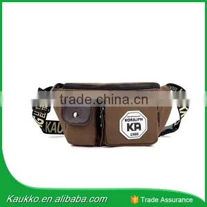 Outdoor Sports Canvas Black Crossbody Bag for Men and Women thumbnail-3