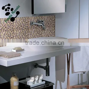 SMS06 Glass Marble Mix Mosaic Tiles for Subway Kitchen Bathroom Mosaic thumbnail-2