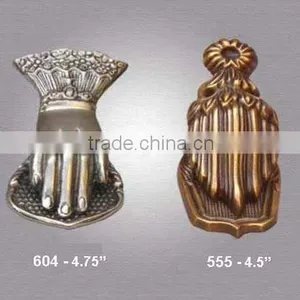 Brass Paper Clip Lady Hand thumbnail-1