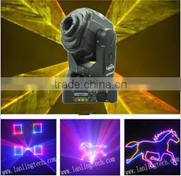 2W RGB Full Color Emitting Stage Disco dj Effect Lighting Moving Head Laser thumbnail-2