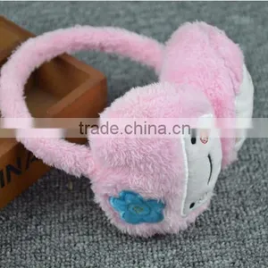 Smile Face Applique Children Earmuffs For Sale thumbnail-2