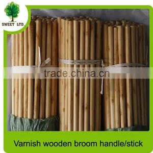 2016 Manufacturer Varnished Shovel Handles Smooth Surface Wooden Mop Handle for Garden Tools thumbnail-5