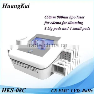 Guangzhou Manufactuer Portable 650nm 980nm Lipolaser for Body Shaping Device thumbnail-1