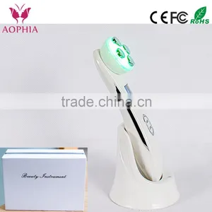AOPHIA 6 Colors LED Therapy and RF/EMS Wrinkle Removal Beauty Instrument thumbnail-1