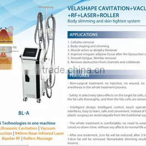 40k Body Fitness Beautifying Ultrasonic Cavitation+bipolar Rf+tripolar rf Beauty Machine thumbnail-2