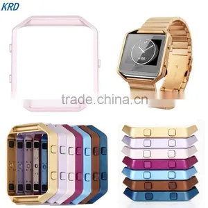 11 Colors Metal Stainless Steel Watch Frame Replacement For Fitbit Blaze Smart Watch Accessories thumbnail-2