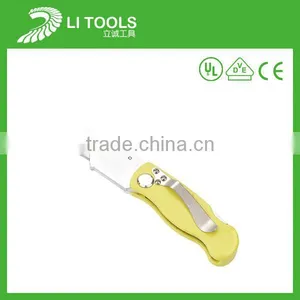 Hot Sale Professional Mini Folding Utility Knife With Carbon Steel Blade thumbnail-1