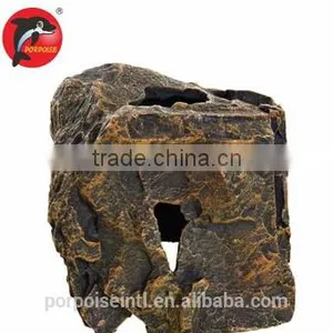Aquarium Garden Decoration Resin Craft Rock Cover thumbnail-1