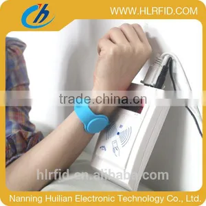 Wholesale Rfid 13.56Mhz Water Proof Silicon Bracelet,rfid Printable Wristband/watches With Nfc Chip for Mobile Payment thumbnail-4
