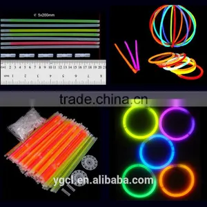 8 Inch Glow Bracelet With 100 Pcs Package for Party (CE, EN71, BV, ASTM F963) thumbnail-6