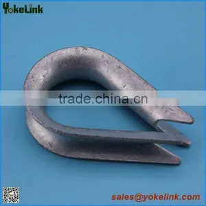 Electric Galvanized US Type Wire Rope Thimble thumbnail-3