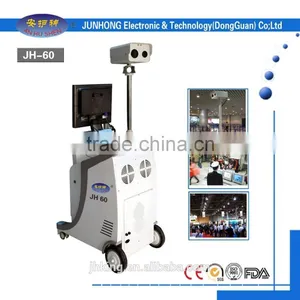 Epidemic Prevention Walk Though Infrared Full Body Scanning Thermometer Against Ebola Virus in Africa thumbnail-1