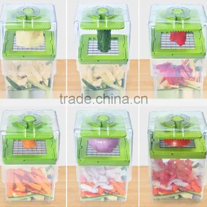Chop Magic Shredder Hand Kitchen Fruit Cutter and Vegetable Shredding Dividers thumbnail-4
